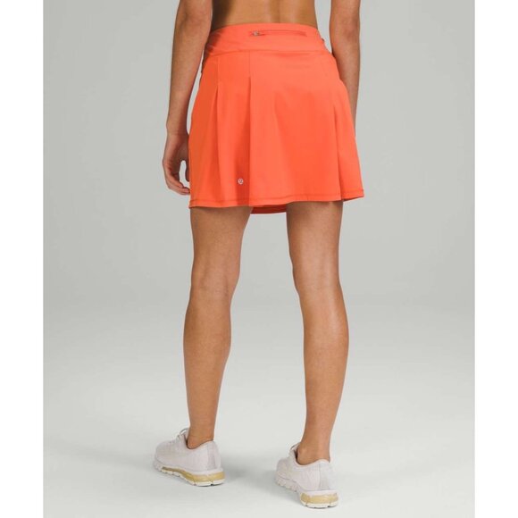 Lululemon Pace Rival Mid-Rise Skirt *Extra Long Warm Coral - Picture 2 of 11